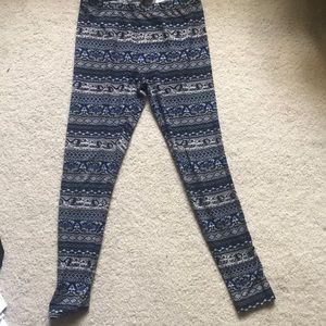 Pink republic leggings. Size Large